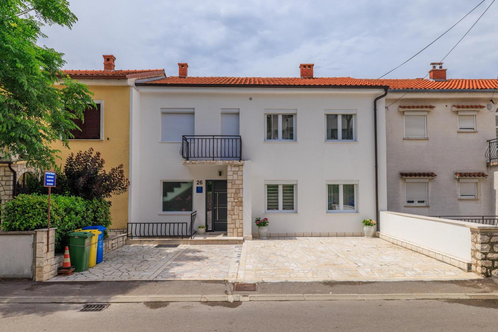 Apartment Adria Crikvenica Exteriör bild